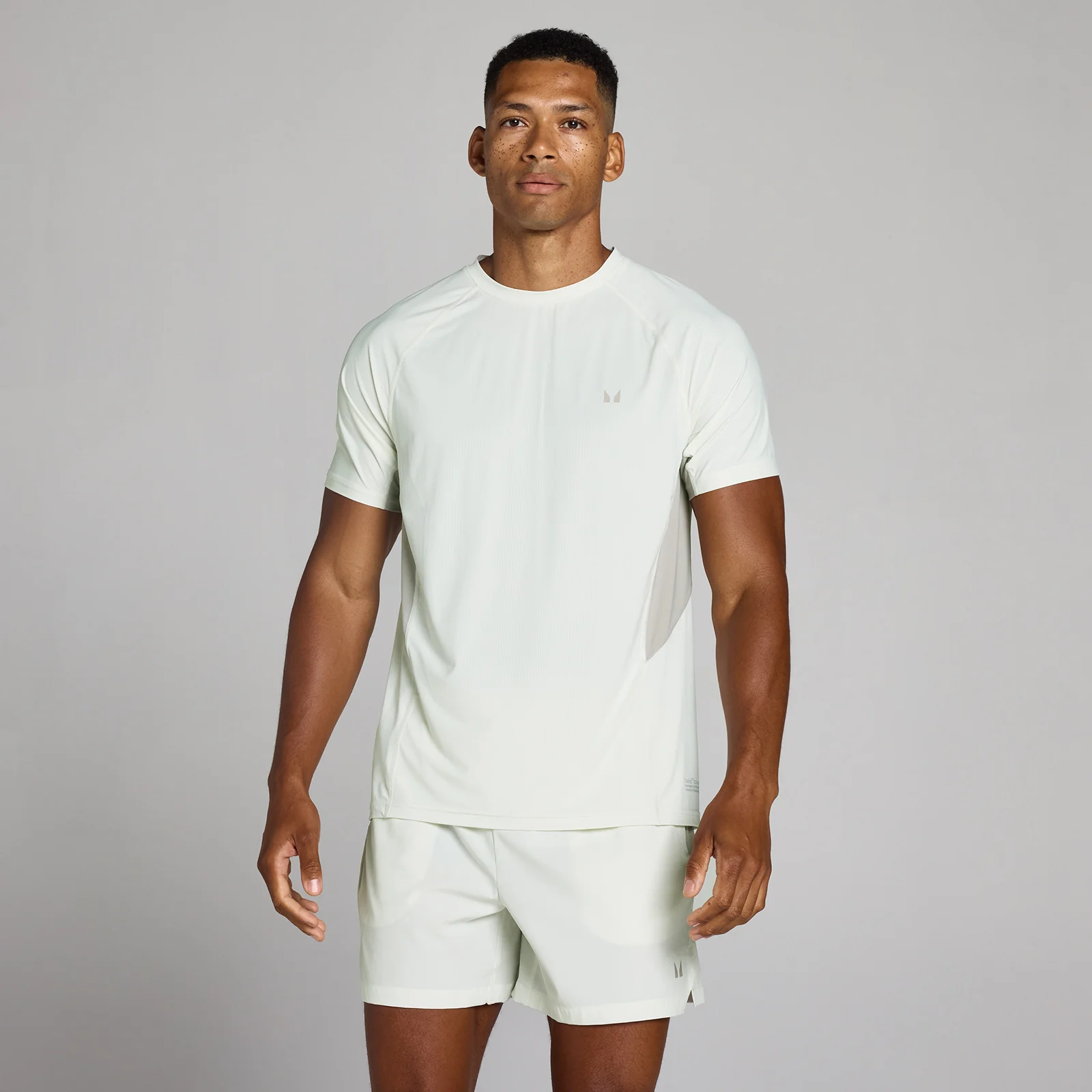 MP Men's Training Ultra Mesh T-Shirt - Digital White - XS Pilt 1