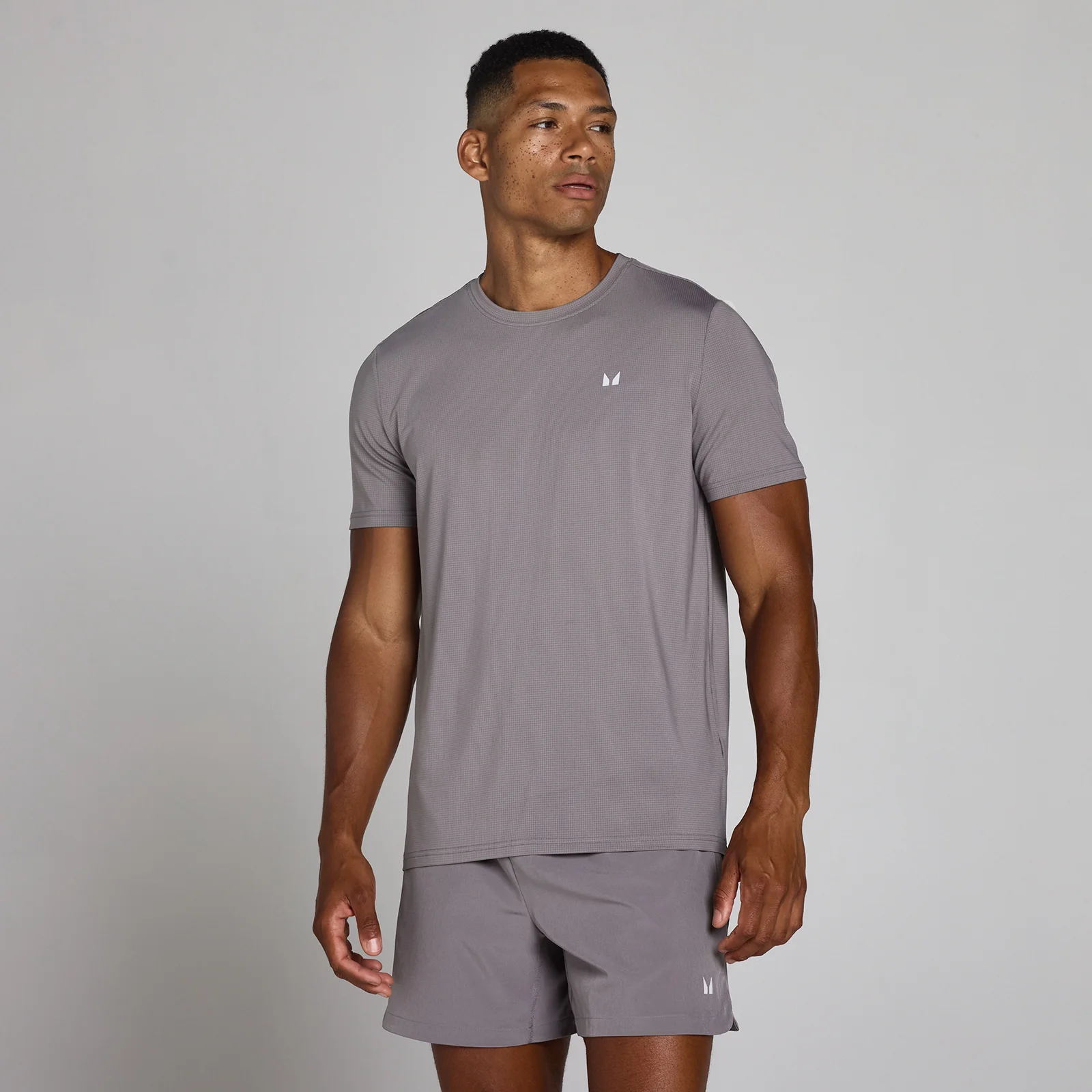 MP Men's Training Grid T-Shirt - Graphite - M Pilt 1