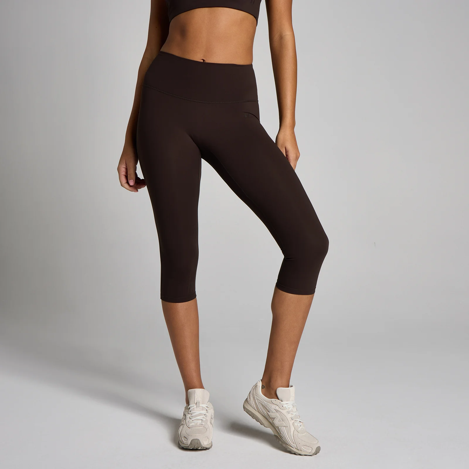 MP Naiste Tempo Capri Leggings - Kakao - S Pilt 1