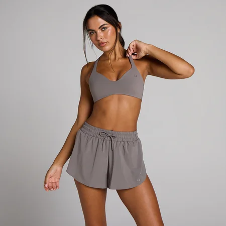 MP Naiste Tempo Pööratud Seljaosaga Rinnahoidja - Tumetrühvel