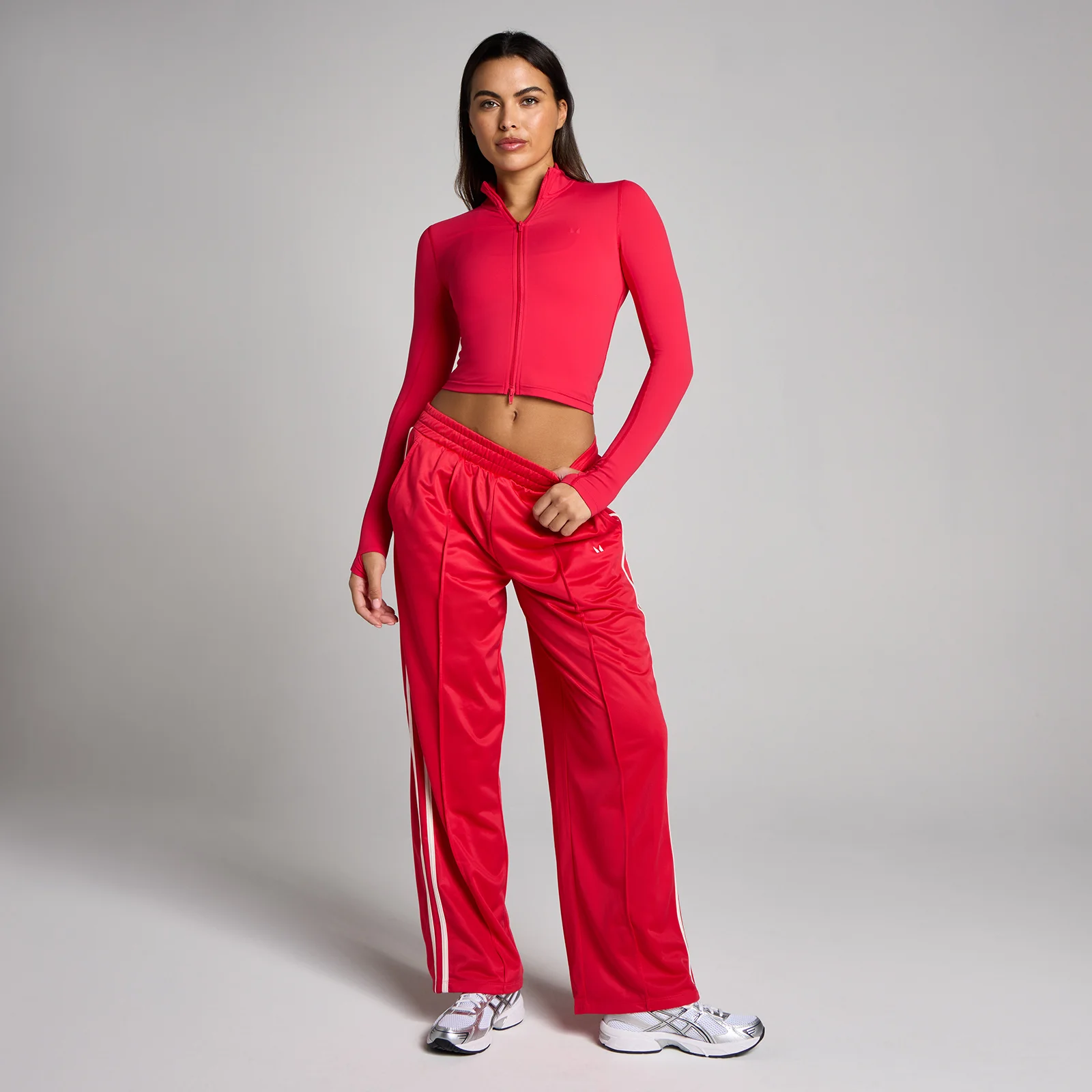 MP Naiste Tempo Cropped Jakk - Chilli - L Pilt 3
