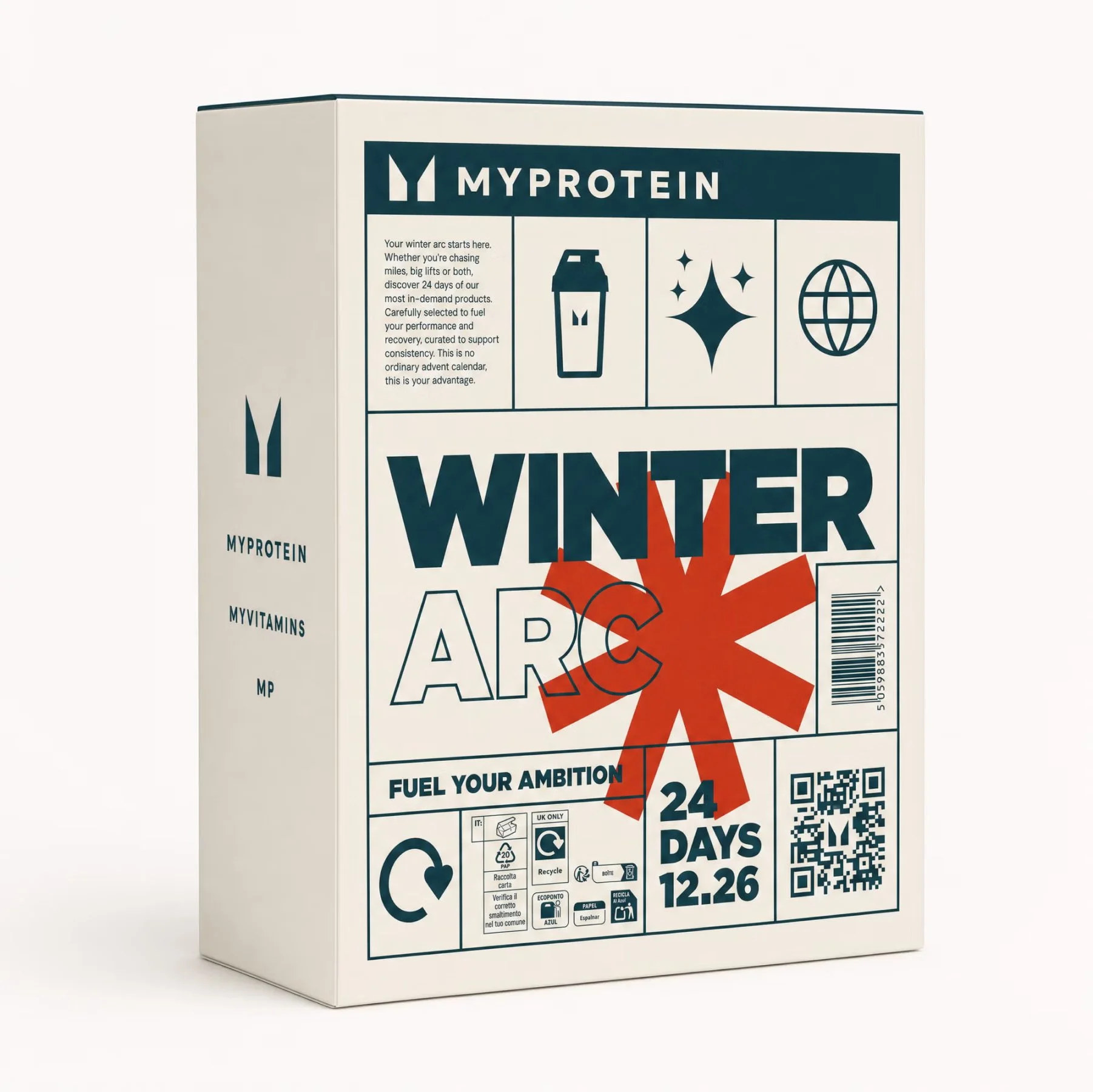 Myprotein Advendikalender 2026 Pilt 1
