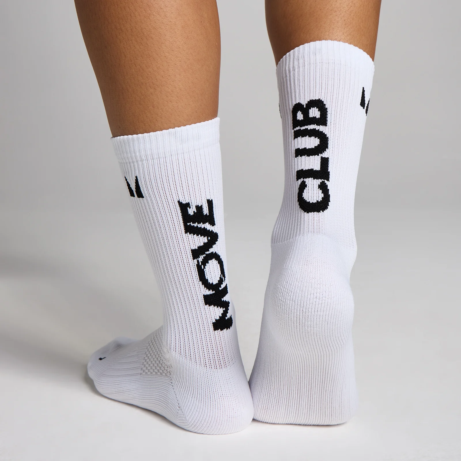 MP Move Club Jooksmissokid (2 paari) - Must/Valge - UK 9-11 Pilt 2