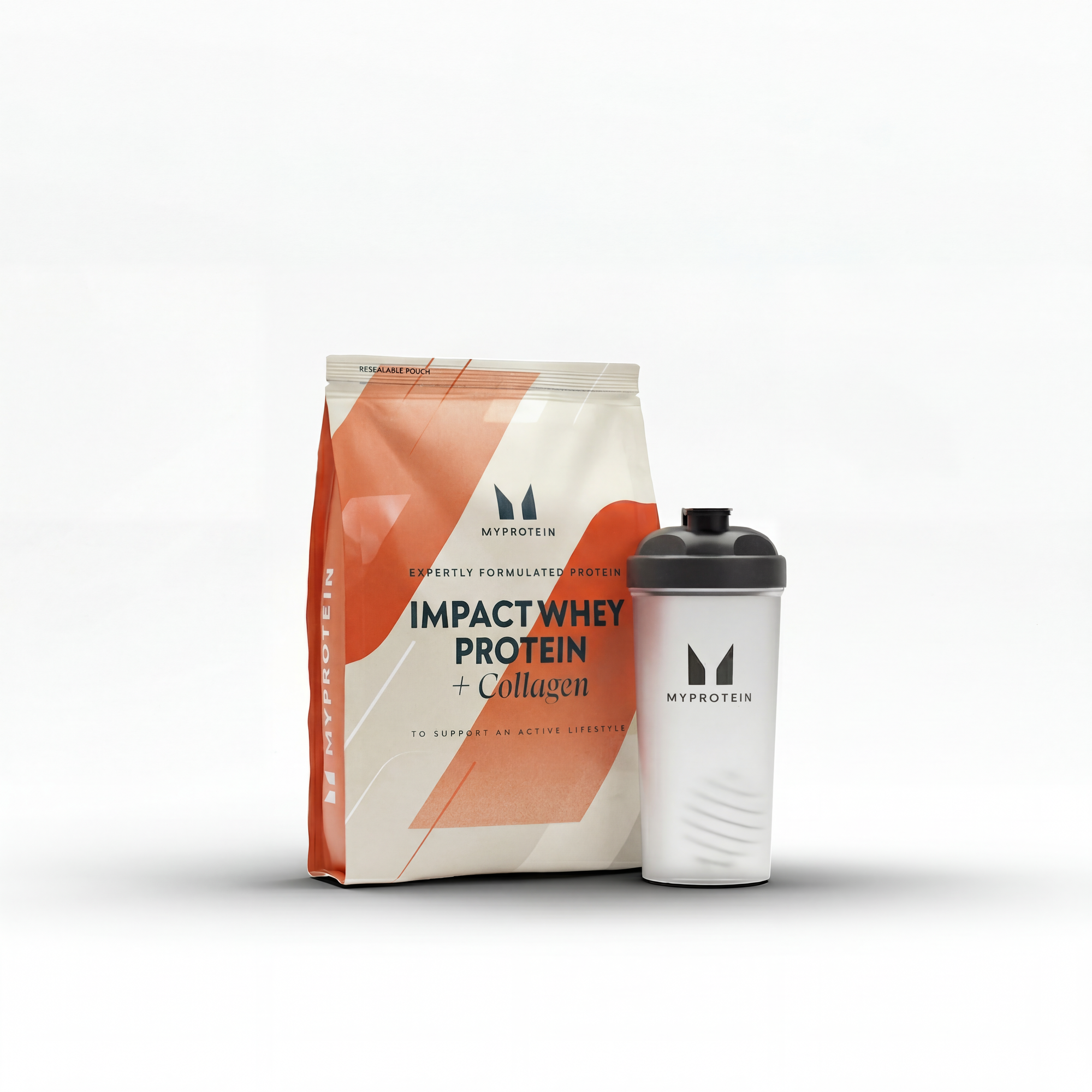 Impact valgukomplekt - 30Portsjonit - Shaker - Chocolate (+Collagen) Pilt 1