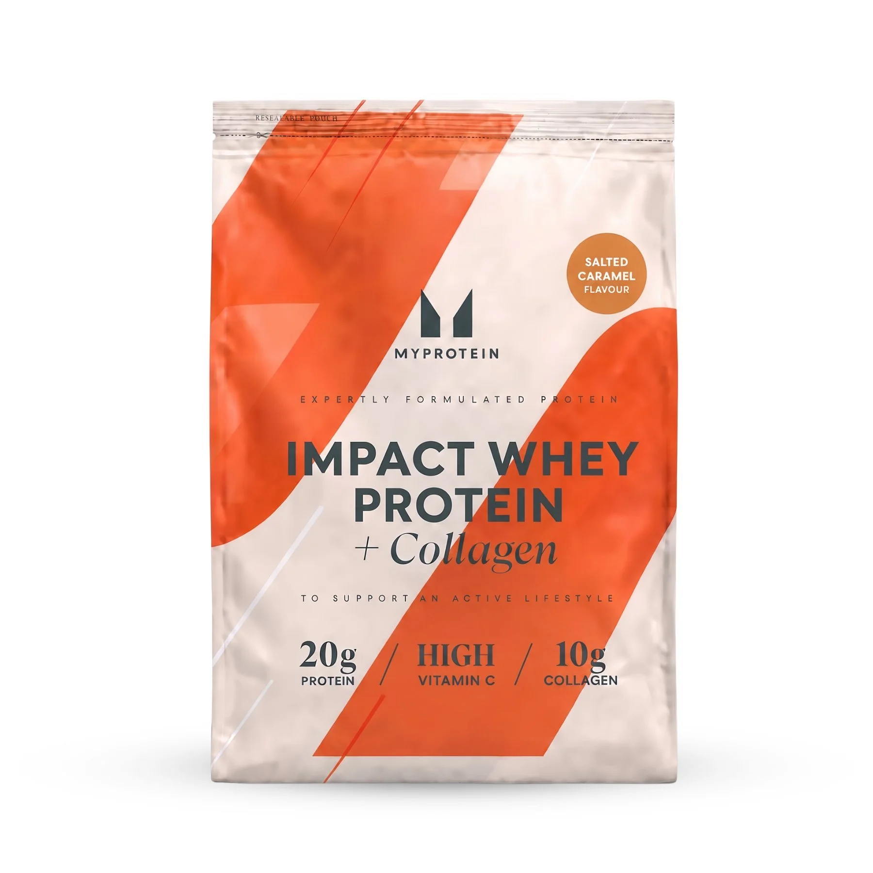 Impact Whey Protein - 2250g - 90Portsjonit - Salted Caramel (+Collagen) Pilt 1