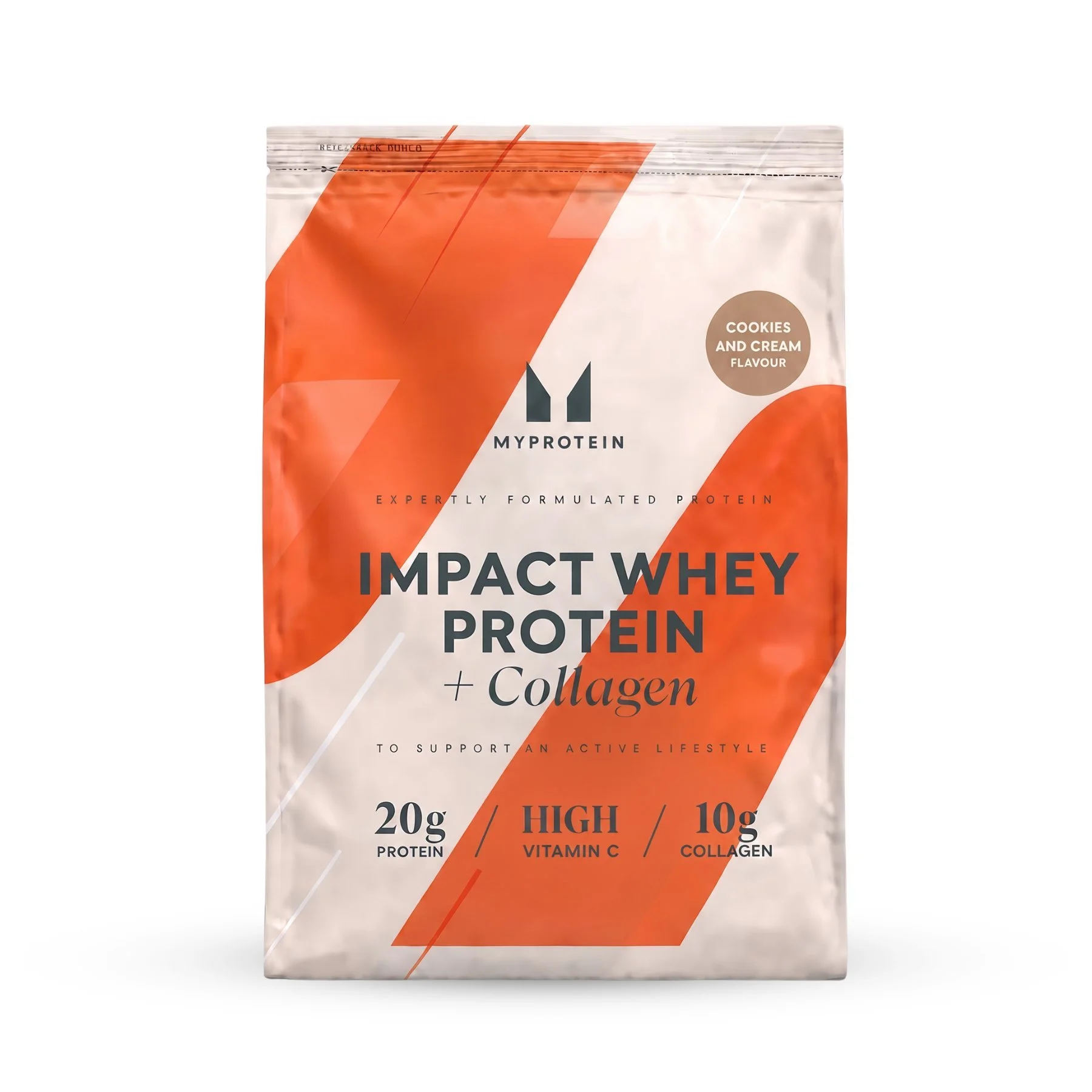 Impact Whey Protein + Collagen - 2250g - 90Portsjonit - Küpsised ja kreem Pilt 1