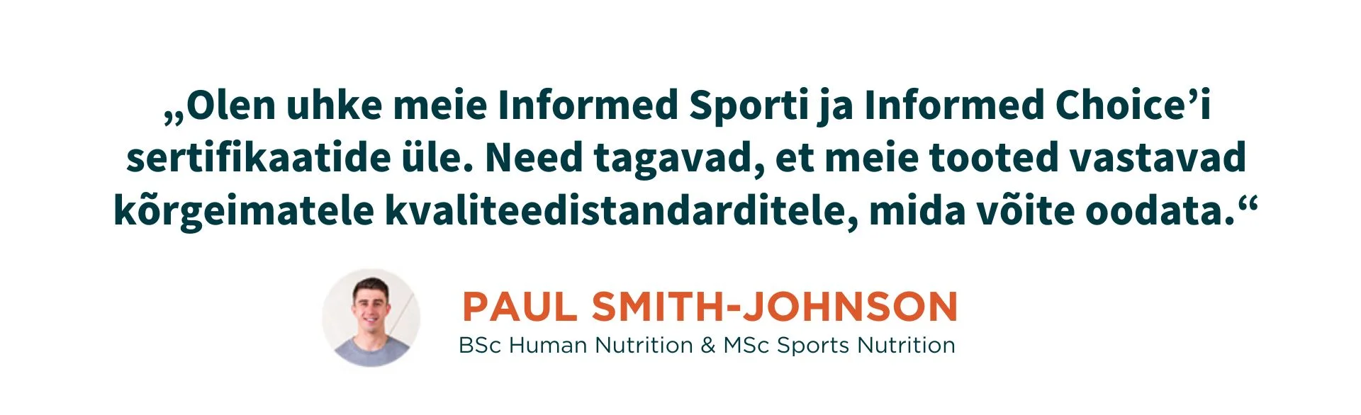 „Vyjadrenie Paula Smitha-Johnsona o Informed Choice a Informed Sport“